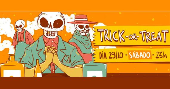 Trick or Treat - Especial Halloween à fantasia no Lab Club