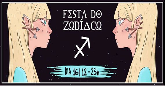 Festa do Zodíaco inspirada no signo Sargitário na Lab Club