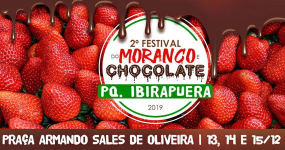 Festival de Morango e Chocolate no Parque do Ibirapuera