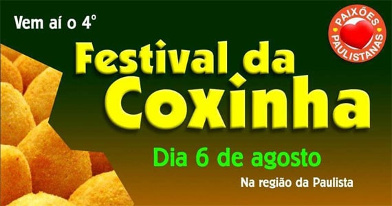 4º Festival da Coxinha e 1º Festival Artesanal no Espaço Bela Cintra