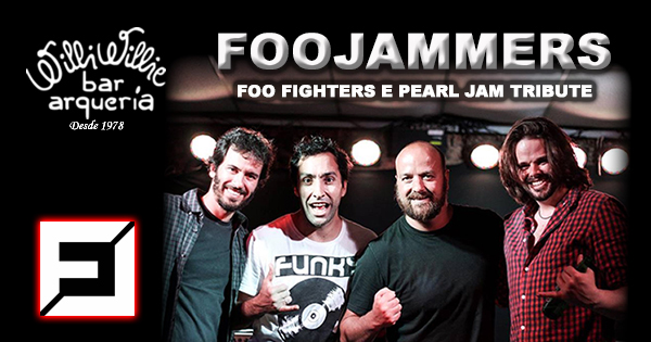 Programação - Banda Foo Jammers (tributo ao Foo Fighters e Pearl Jam)