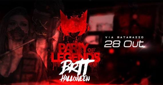 Noite macabra com a Festa de Halloween BRTT 2# no Via Matarazzo