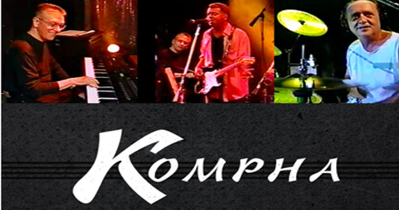 Banda KOMPHA se apresenta no palco do Ao Vivo Music