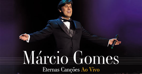Cantor Márcio Gomes lança o seu 5° álbum no Teatro Porto Seguro