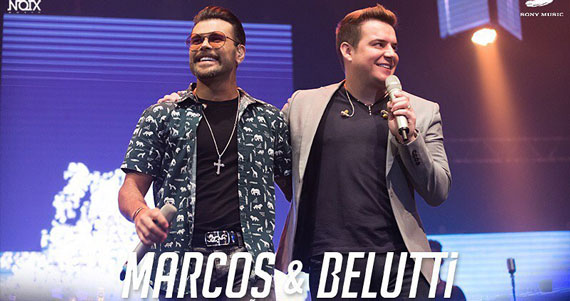 Marcos & Belutti sobem ao palco do UnimedHall