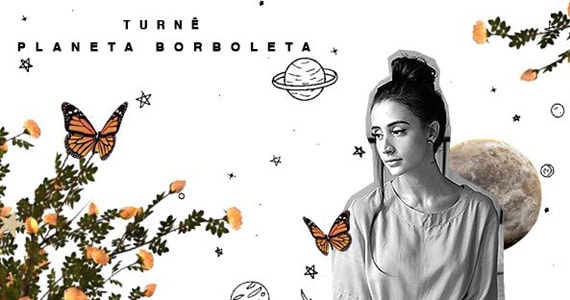 Mariana Nolasco apresenta show da turnê Planeta Borboleta em São Paulo