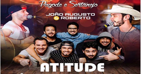Grupo Atitude e João Augusto & Roberto soltam a voz no Bar Camará