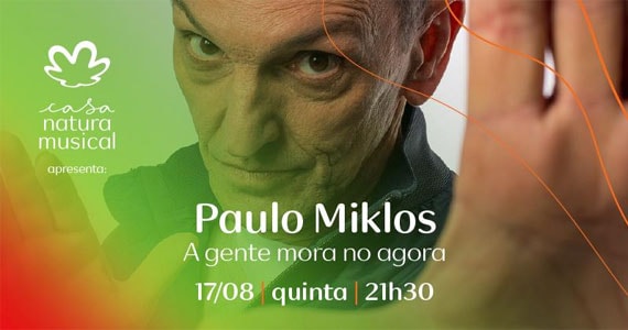 Paulo Miklos lança CD 