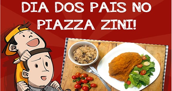 Restaurante Piazza Zini presenteia pais em data especial