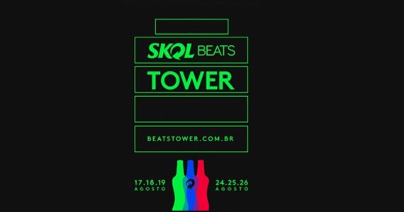 Último dia do Skol Beats Tower com as baladas D-Edge e Coala