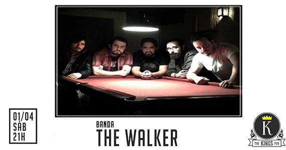 Muito rock com a banda The Walker no The Kings