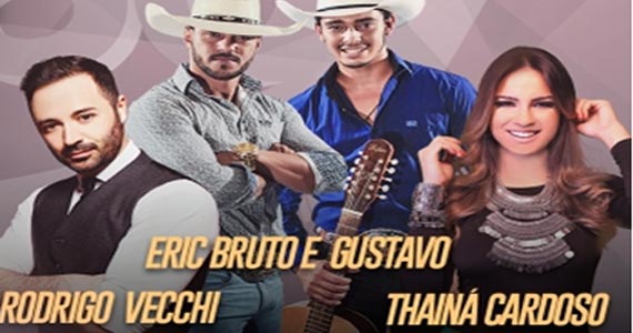 Thainá Cardoso, Eric Bruto & Gustavo e Rodrigo Vecchi na Villa Mix