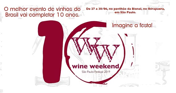 Wine Weekend realiza sua 10ª edição no Parque Ibirapuera