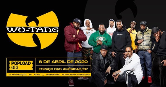 Espaço das Américas recebe o grupo americano Wu-Tang Clan