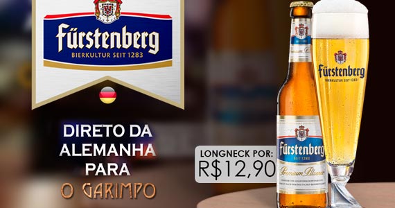 Cerveja Fürstenberg Premium no O Garimpo por R$12,90