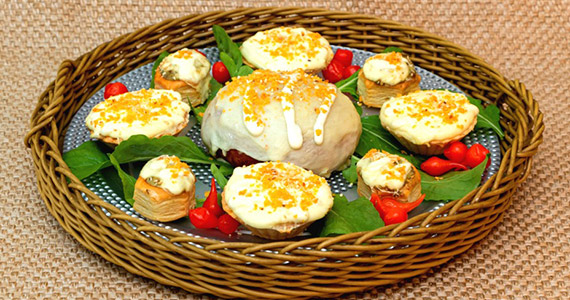 Comida di Buteco Cestinha de Raiz do Famoso Bar do Justo