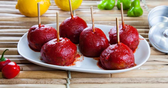 Bolinho de pernil do amor BaresSP