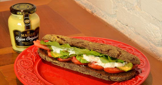 Zucchini Caprese Sandwich