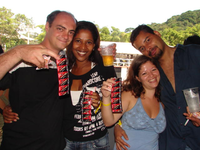 Ação de Sampling Blowtex no Carnamauá 2007