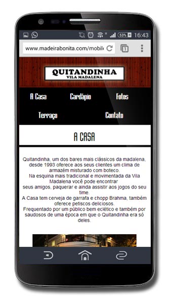 Site Mobile Bar Quitandinha