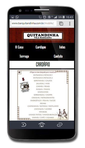 Site Mobile Bar Quitandinha