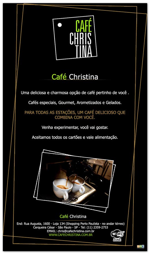 E-mail marketing Café Christina 