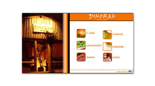 Site do Bar Dinorah