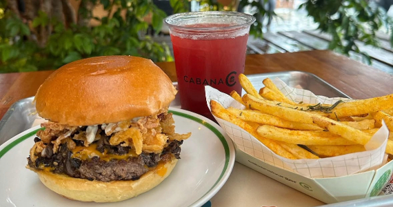 Cabana Burger - Top Center 