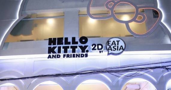 São Paulo ganha restaurante temático da Hello Kitty em 2D