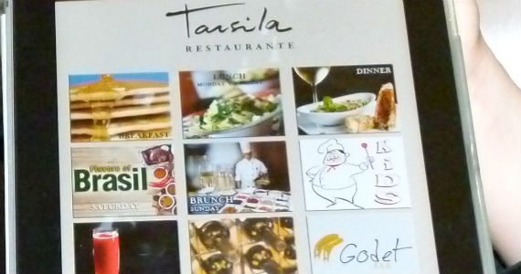 Interatividade e sustentabilidade no novo cardápio do Tarsila