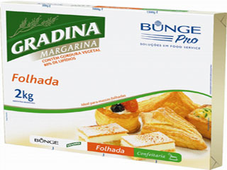 Margarina Gradina Folhada lança versão em formato de placa Margarina Gradina Folhada lança versão em formato de placa