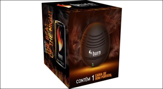Coca-Cola FEMSA Brasil, por meio do energético Burn, presenteia os consumidores com uma caixa de som Coca-Cola FEMSA Brasil, por meio do energético Burn, presenteia os consumidores com uma caixa de som