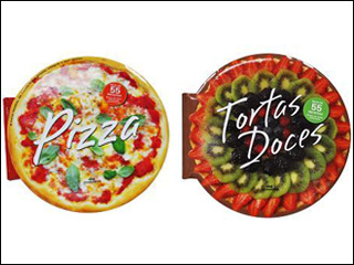 Pizzas e Tortas Doces, tão reais que nem parecem livros, são de dar água na boca do leitor