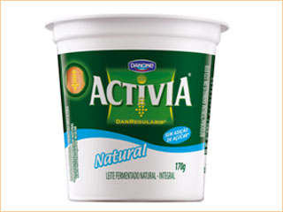 Activia natural é livre de açucar, mel e adoçante Activia natural é livre de açucar, mel e adoçante