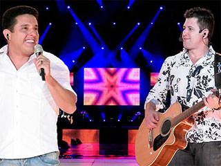 Bruno & Marrone apresentam show de encerramento da turnê 2008 no Credicard Hall