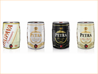 Cervejaria Petrópolis lança mini barril de 5 litros para suas cervejas especiais 