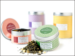 Tea Connection apresenta embalagem de lata para sua linha de chás