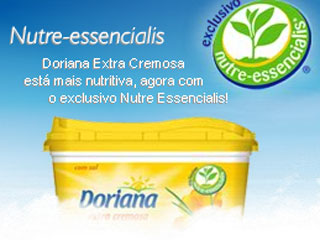 Unilever lança Doriana enriquecida com ácidos graxos essenciais e vitaminas A, D e E