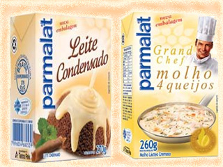 Parmalat renova embalagens da linha de culinários lácteos