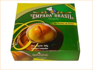 Empada Brasil lança caixa com empadas congeladas