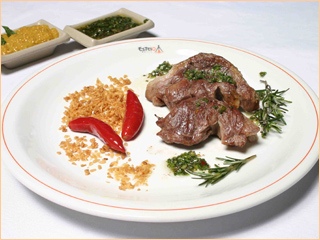 Picanha de cordeiro faz sucesso no cardápio da Esteio Grill