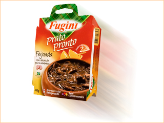 Fugini lança mais uma versão da linha Prato pronto: a Feijoada 