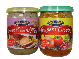 Sakura lança o Vinha D Alhos e Tempero Caseiro com a marca Kenko Sakura lança o Vinha D Alhos e Tempero Caseiro com a marca Kenko