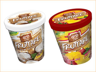 Kibon Fruttare chega ao mercado na versão pote
