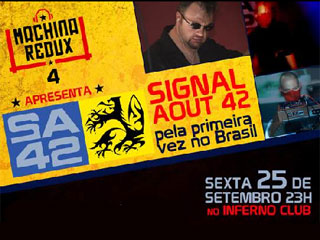 Machina Redux apresenta o show da banda belga Signal Aout 42