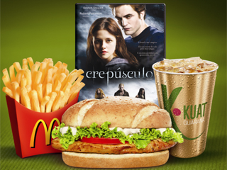 A parceria Kuat e McDonald's traz filme “Crepúsculo” 