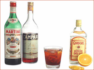 Negroni - Gim, Campari e Martini Negroni - Gim, Campari e Martini
