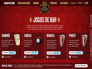 Marca de uísque Old Eight lança novo site com jogos de bar Eventos BaresSP 570x300 imagem
