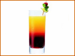 Aprenda a preparar a famosa Tequila Sunrise
