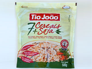 Arroz Tio João 7 Cereais + Soja auxilia o funcionamento do organismo